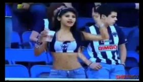 Fã da equipa Monterrey do México