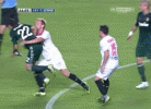 Higuain e Di María: imagem de uma equipa derrotada