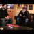 Rooney, Owen e Cleverley em programa de magia