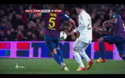 “El Clássico” em super slow-motion…Parte 2