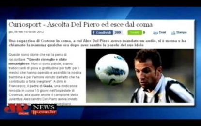 Palavras de Del Piero fazem menina regressar do coma