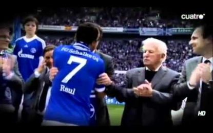 Raúl: Despedida emotiva do Schalke 04