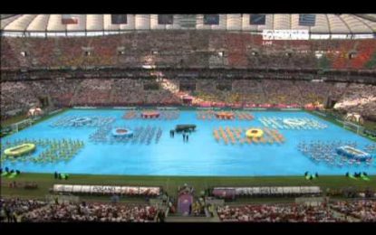 Cerimónia de abertura do Euro 2012