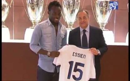 Essien já treina no Real Madrid