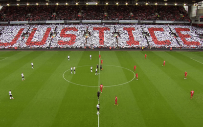 Liverpool e Man Utd homenageiam vítimas de Hillsborough