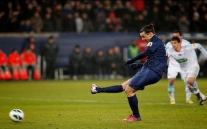 Ibrahimović: como repetir um penalty com estilo