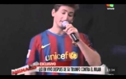 Messi; versão ‘clone’