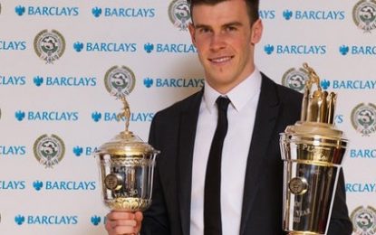 Gareth Bale vence os dois principais prémios do futebol inglês