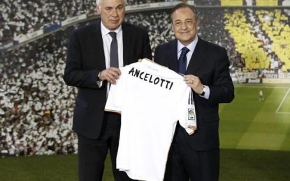 Ancelotti apresentado em Madrid