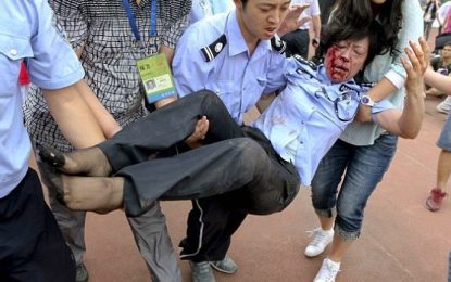 Loucura na China em torno de David Beckham
