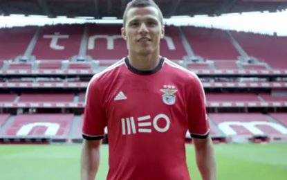 A nova camisola do Benfica