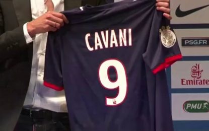 PSG já tem novo número 9: é Cavani!