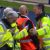 Segurança atropelado por cavalo em Inglaterra