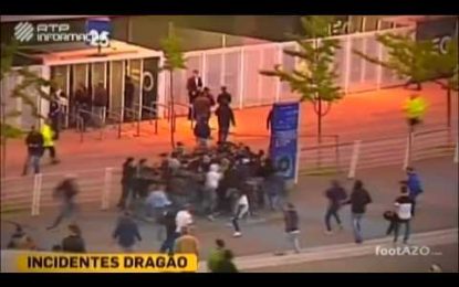 Incidentes no Dragão antes do Porto-Sporting