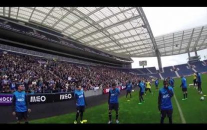 Porto usa câmaras GoPro no primeiro treino do ano
