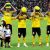 Jogadores do Corinthians de capacete na cabeça…perceba porquê