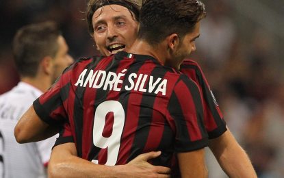 André Silva bisa pelo Milan na Liga Europa