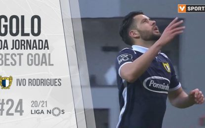 Golo da Jornada (Liga 20/21 #24): Ivo Rodrigues (FC Famalicão)