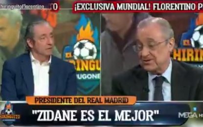 Vídeo: O grande elogio de Florentino a José Mourinho