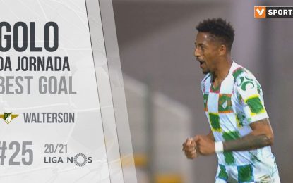 Golo da Jornada (Liga 20/21 #25): Walterson (Moreirense FC)