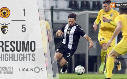 Highlights | Resumo: CD Nacional 1-5 Portimonense (Liga 20/21 #25)