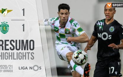 Highlights | Resumo: Moreirense 1-1 Sporting (Liga 20/21 #25)