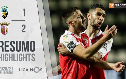 Highlights | Resumo: SC Farense 1-2 SC Braga (Liga 20/21 #25)