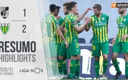 Highlights | Resumo: Vitória SC 1-2 Tondela (Liga 20/21 #25)