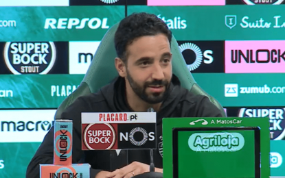 Vídeo: «Estão a ser apontados a grandes clubes europeus? Nós somos um grande clube europeu»