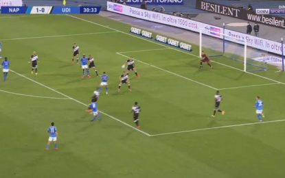 VÍDEO: O belíssimo golo de Fabián Ruiz contra a Udinese