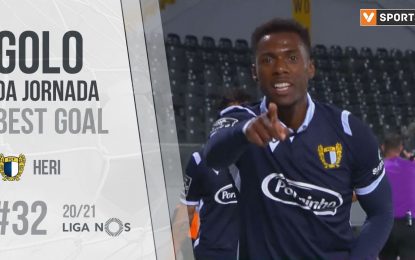 Golo da Jornada (Liga 20/21 #32): Heriberto (FC Famalicão)