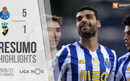 Highlights | Resumo: FC Porto 5-1 SC Farense (Liga 20/21 #32)