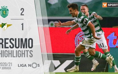 Highlights | Resumo: SC Braga 2-1 Moreirense (Liga 20/21 #33)