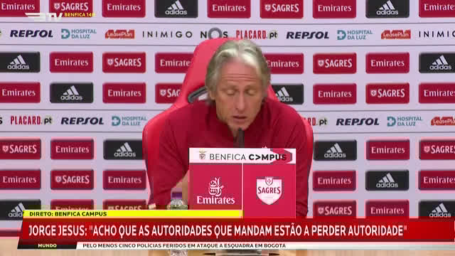 «Sporting Clube de Portugal, por favor» – Bruno Fernandes corrige jornalista, quando questionado sobre a semelhança entre o ataque a Alcochete e a invasão em Old Trafford