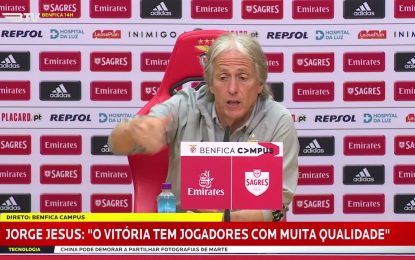 Vídeo: Jorge Jesus destaca o que não gostou neste regresso ao futebol português