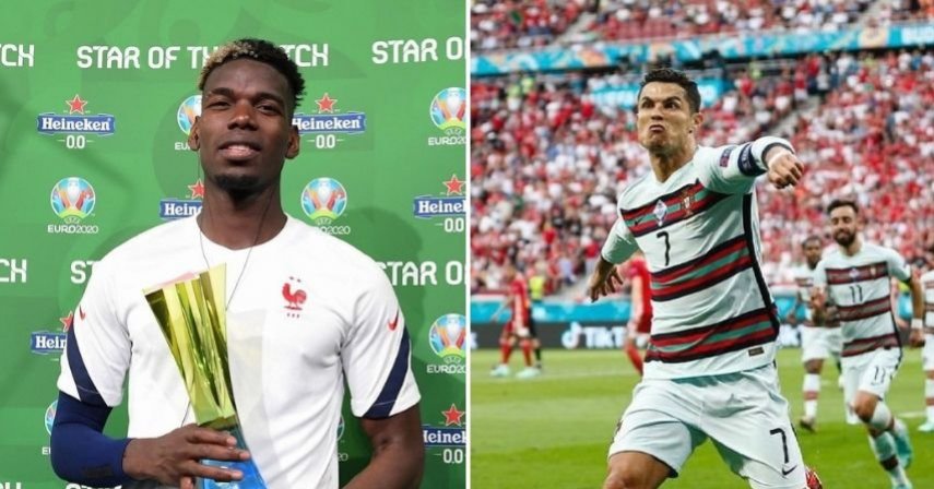 Vídeo: Pogba imita Ronaldo