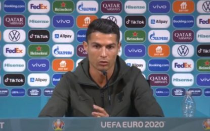 Vídeo: Ronaldo fala da posição onde prefere jogar e destaca que «a covid-19 é um assunto que cansa toda a gente»