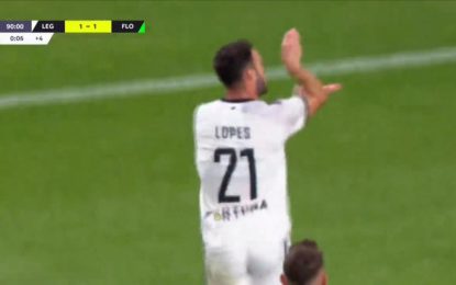 VÍDEO: Legia em vantagem na Champions com golo de Rafael Lopes