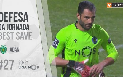 Defesa da Jornada (Liga 21/22 #2): Adán (Sporting CP)