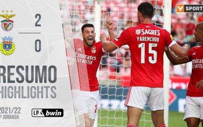 Highlights | Resumo: Benfica 2-0 FC Arouca (Liga 21/22 #2)