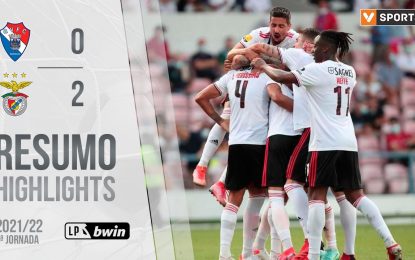 Highlights | Resumo: Gil Vicente 0-2 Benfica (Liga 21/22 #3)