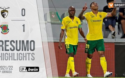 Highlights | Resumo: Portimonense 0-1 Paços de Ferreira (Liga 21/22 #4)