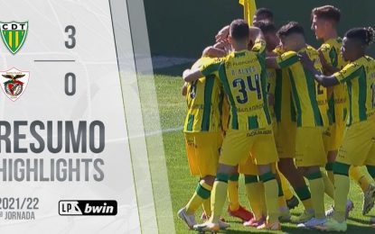 Highlights | Resumo: Tondela 3-0 Santa Clara (Liga 21/22 #1)