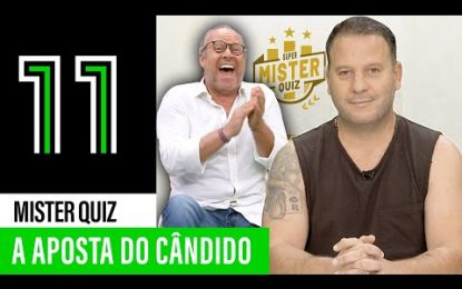Cândido Costa sente-se INJUSTIÇADO no Super Mister Quiz! 😂