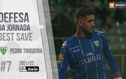 Defesa da Jornada (Liga 21/22 #7): Pedro Trigueira (CD Tondela)