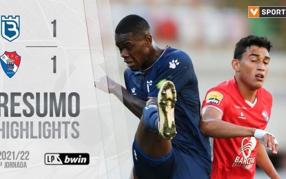 Highlights | Resumo: Belenenses SAD 1-1 Gil Vicente (Liga 21/22 #6)
