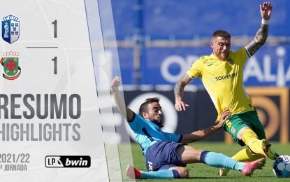 Highlights | Resumo: FC Vizela 1-1 Paços de Ferreira (Liga 21/22 #6)