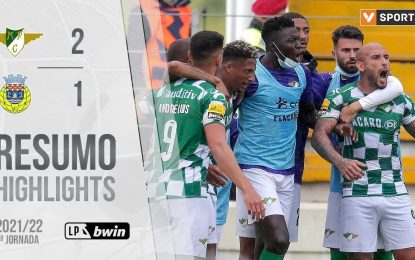 Highlights | Resumo: Moreirense 2-1 FC Arouca (Liga 21/22 #7)