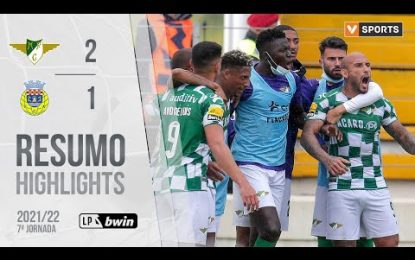 Highlights | Resumo: Portimonense 0-0 FC Vizela (Liga 21/22 #7)