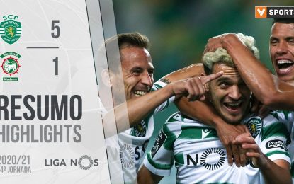 Highlights | Resumo: Sporting 1-0 Marítimo (Liga 21/22 #7)